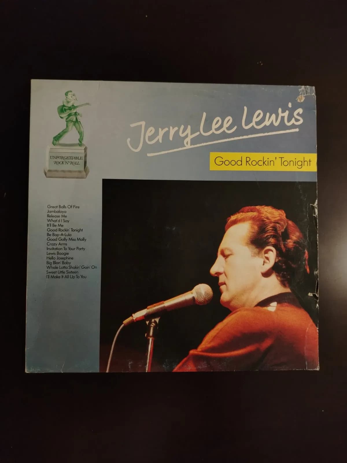 Vinilo de segunda mano de Jerry Lee Lewis "Good Rockin' Tonight".